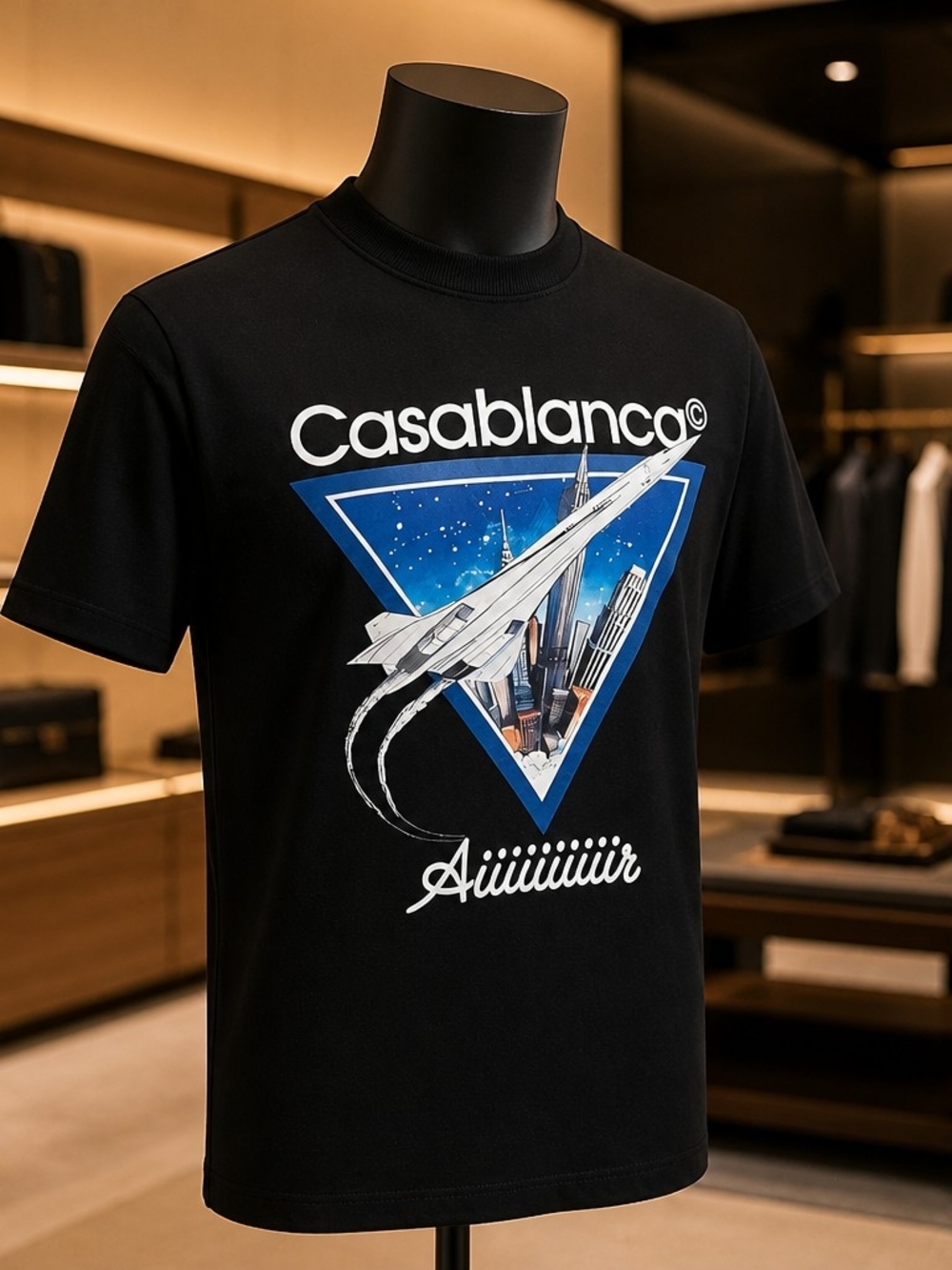 Casablanca Aiiiiir T-Shirt Size L